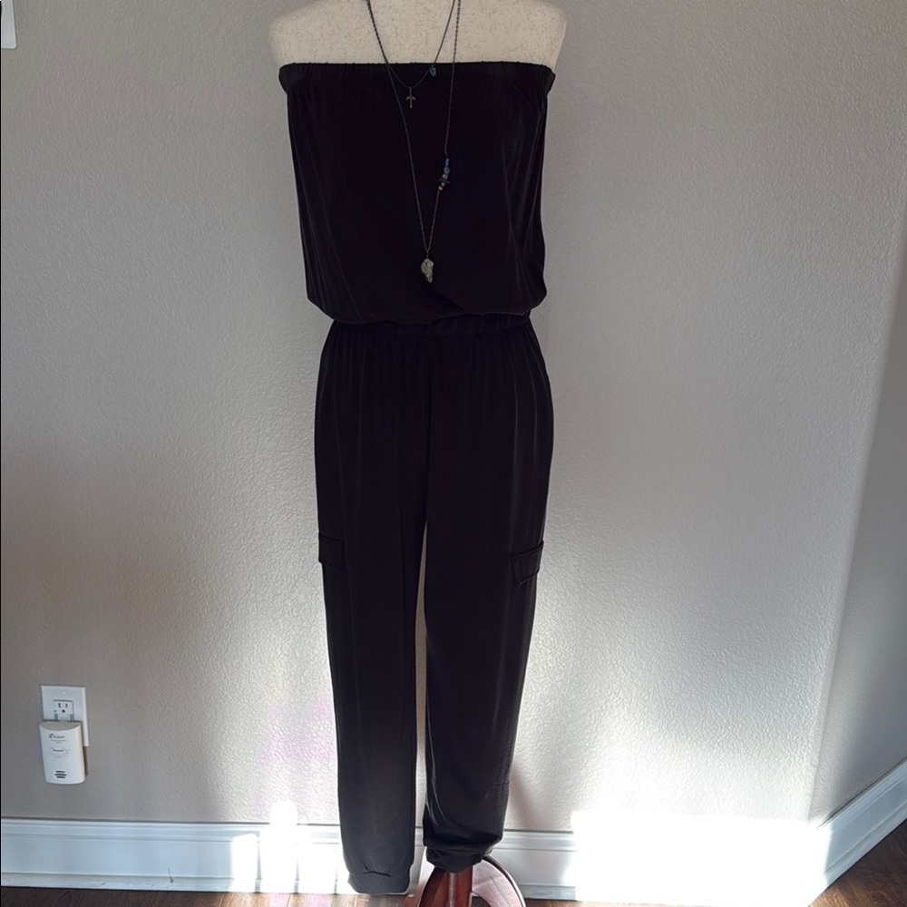 Elegant Black Off-Shoulder Jumpsuit